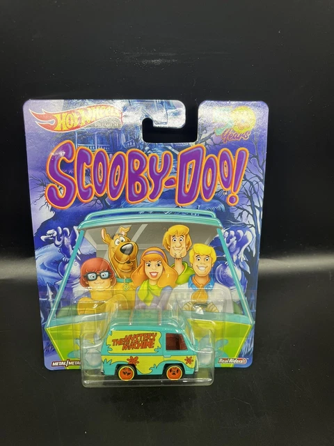 HOT WHEELS PREMIUM Scooby Doo The Mystery Machine Real Riders 50 Years