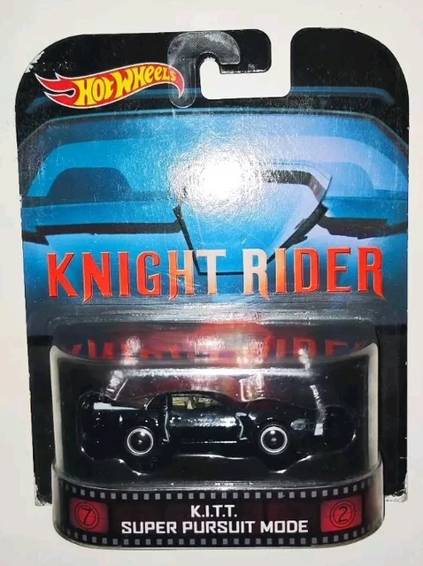 HOT WHEELS KNIGHT Rider K I T T Super Pursuit Mode Entertainment
