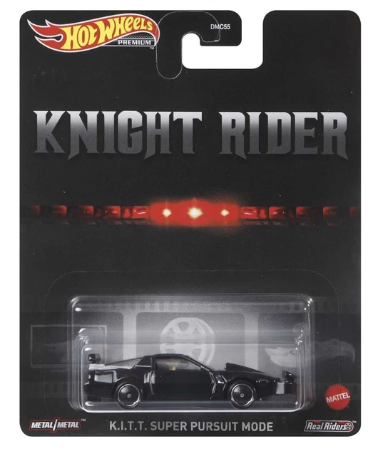 HOT WHEELS KNIGHT Rider K I T T Super Pursuit Mode Véhicule 2019 EUR 8
