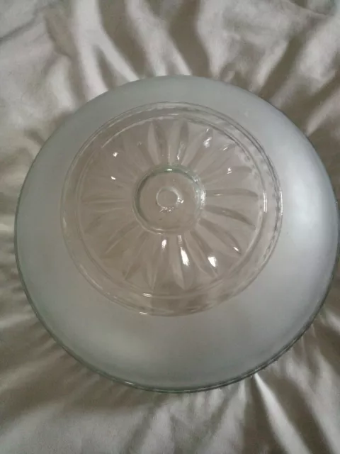 Vintage Ornate Frosted Glass Light Shade Globe Ceiling Lamp Cover