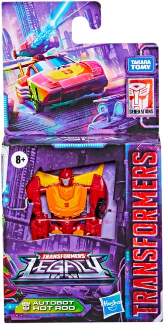 TRANSFORMERS GENERATION AUTOBOT Hot Rod Legacy Series Core Class 3 5