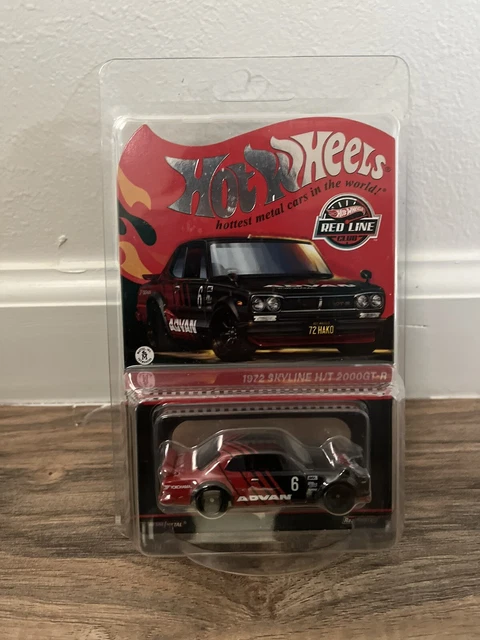 2024 HOT WHEELS RLC 1972 Skyline H T 2000GT R ADVAN livrée LIVRAISON