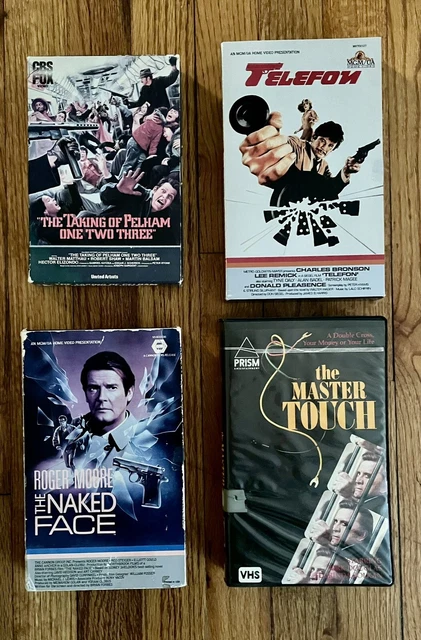 TELEFON TAKING OF PELHAM123 NAKED Face Master Touch Big Box VHS Lot 11