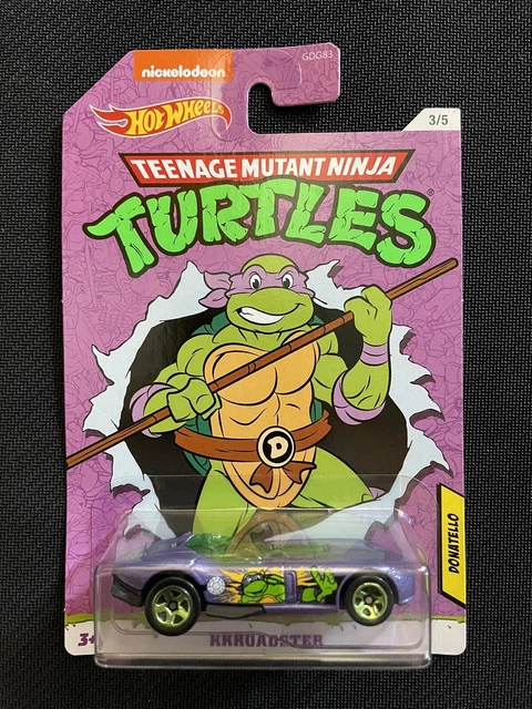 HOT WHEELS Teenage Mutant Ninja Turtles Rrroadster Donatello 3 5