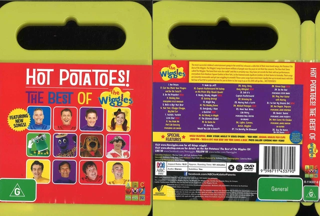 D NEW SEALED DVD Region THE WIGGLES HOT POTATOES THE BEST OF THE