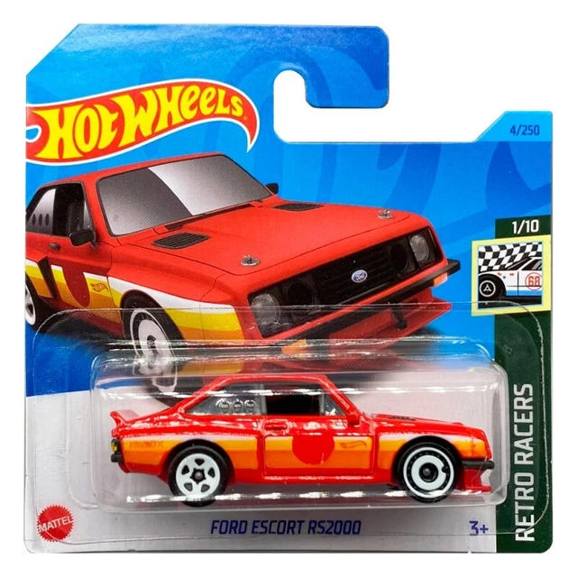 HOT WHEELS FORD Escort RS Retro Racers Miniature Collector