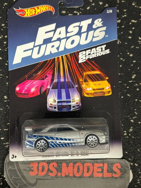 FAST FURIOUS SKYLINE GTR R Hot Wheels COMBINE POSTAGE