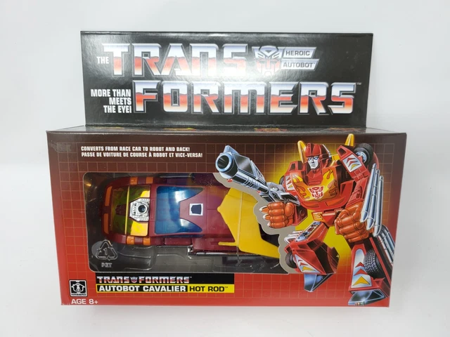 HASBRO TRANSFORMERS G Reissue Hot Rod Walmart Exclusive SEALED