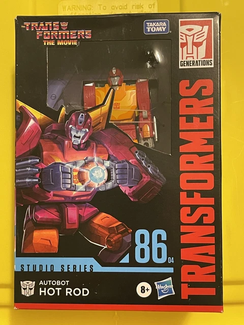 HASBRO TRANSFORMERS STUDIO Series Hot Rod Voyager Class Action