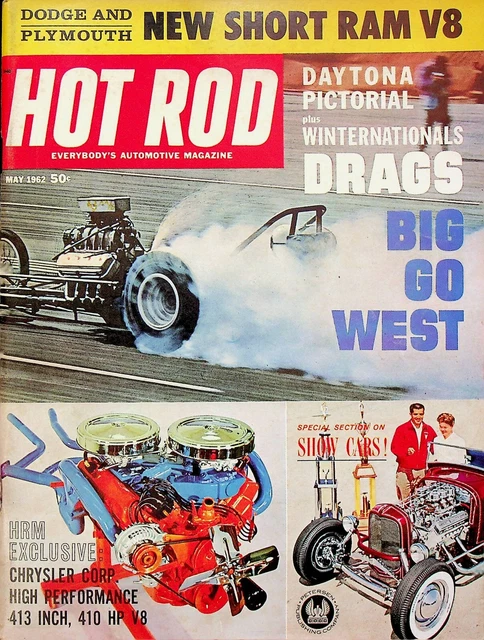 VINTAGE HOT ROD Magazine May New Short Ram V M