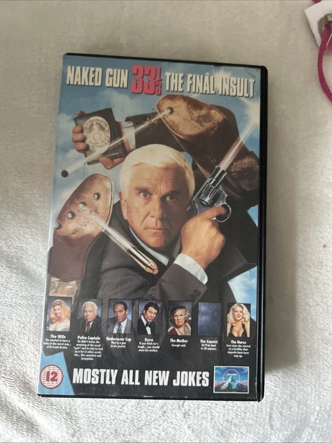 NAKED GUN The Final Insult VHS PicClick UK