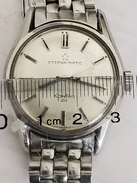 ETERNA MATIC KONTIKI 20 Gay Freres Bracelet C1960s Automatic 130TT