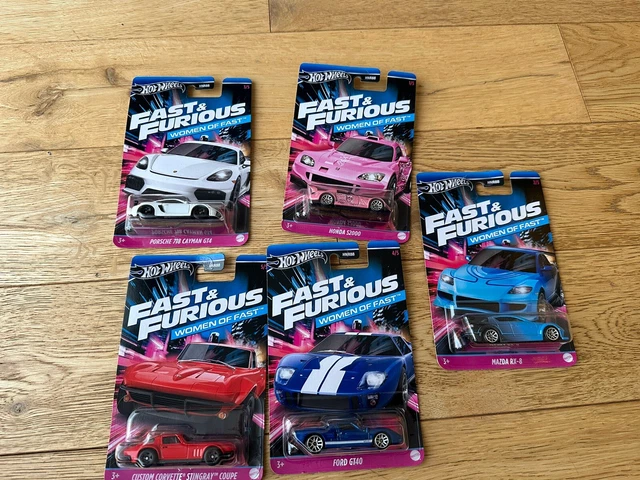 HOT WHEELS FAST And Furious Women Of Fast Full Set Of Brand New