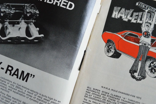 POPULAR HOT RODDING April 1972 Chevy Secrets From Smokey Yunick Ford