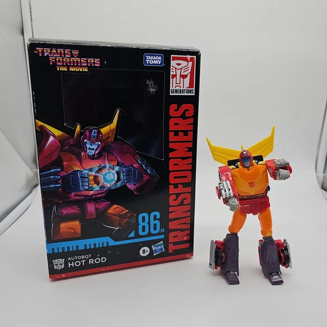 HASBRO TRANSFORMERS STUDIO Series Hot Rod Voyager Class Action Figure Only PicClick UK