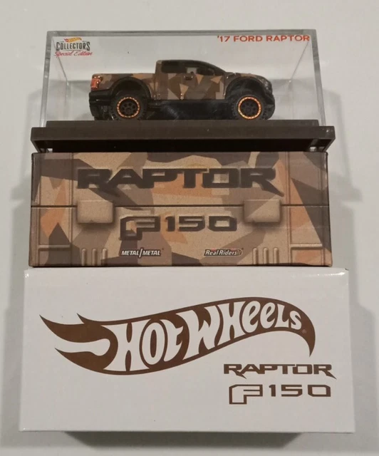 HOT WHEELS RLC Ford F 150 Raptor Desert Camo 13602 25000 100 00 PicClick AU