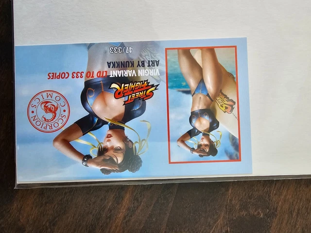 STREET FIGHTER Chun Li Bikini Virgin Variant By Kunkka NM M Limited To PicClick CA