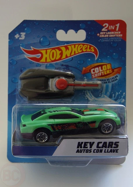 HOT WHEELS CARS In Key Launch Color Changer Green