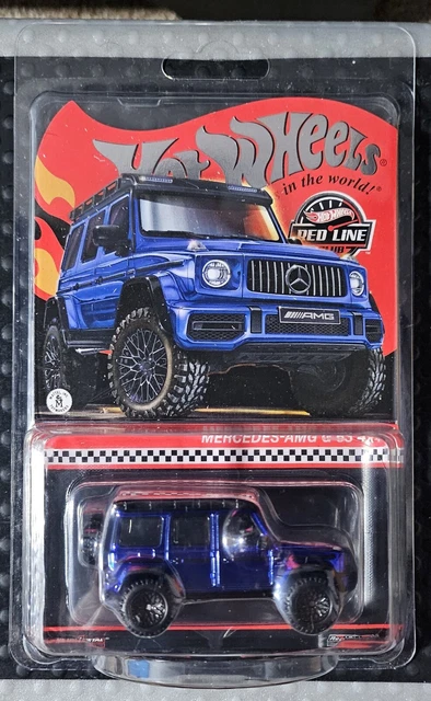 HOT WHEELS RLC Mercedes AMG G63 4X4 2024 Red Line Club Exclusive Real Riders EUR 31 69 PicClick FR