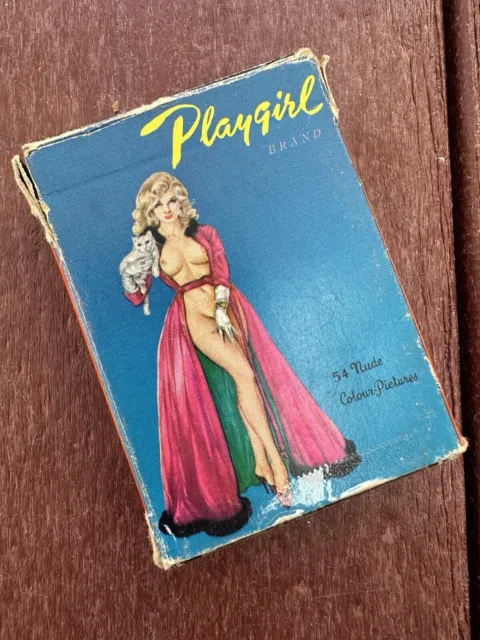 VINTAGE PLAYING CARDS Nude Women Pinup Girls Full Deck W Jokers