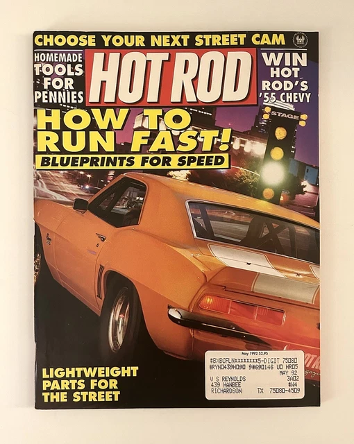 HOT ROD MAGAZINE May 1992 How To Run Fast 4 61 PicClick UK