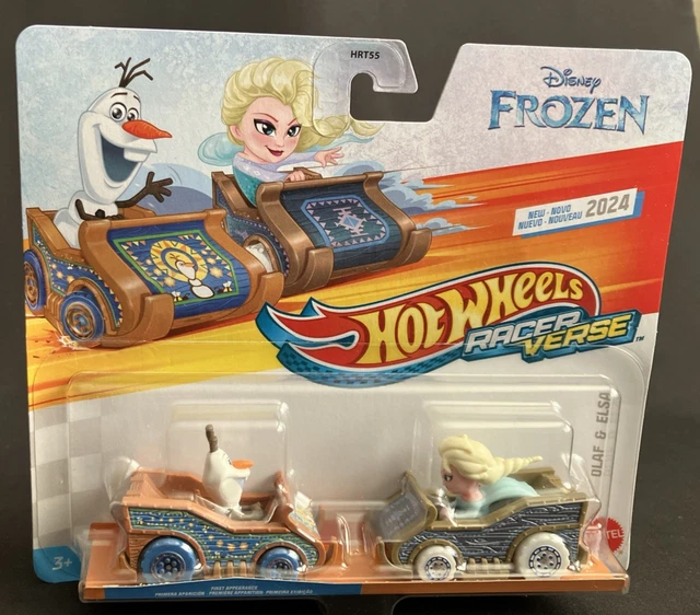 HOT WHEELS Racer Verse Pack OLAF Elsa Disney Frozen PicClick CA