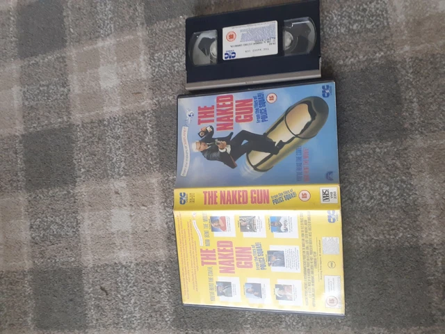 THE NAKED GUN Big Box Ex Rental Vhs Tape 4 99 PicClick UK
