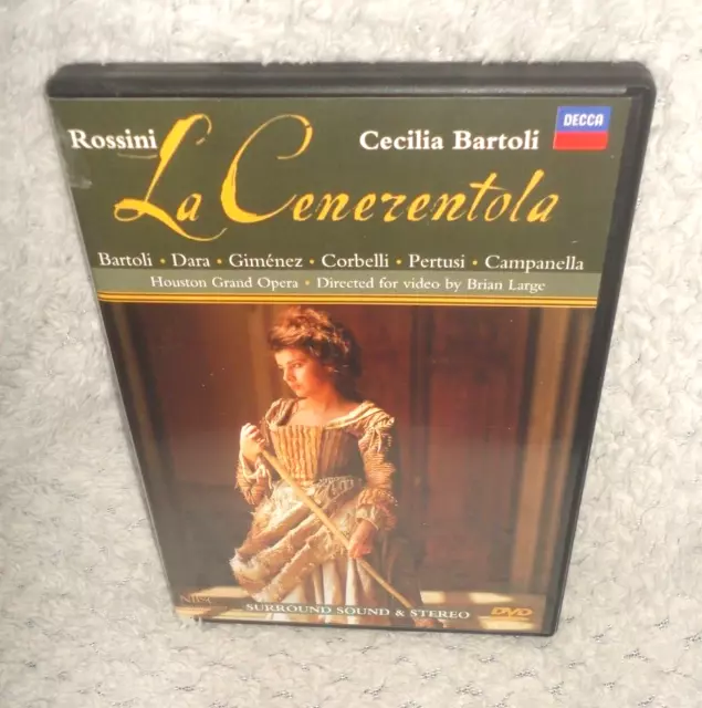 ROSSINI LA CENERENTOLA Cecilia Bartoli DVD EUR 5 80 PicClick IT