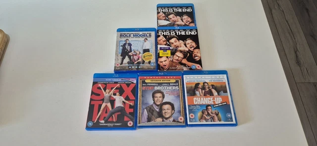 COMEDY BUNDLE Blu Ray X 5 Step Brothers Sex Tape Role Models This Is