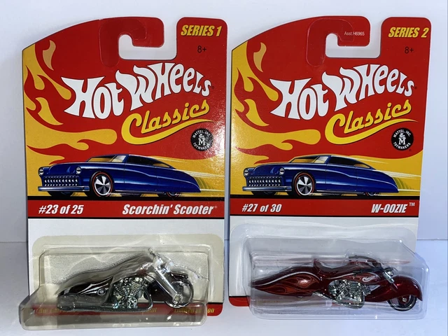 HOT WHEELS CLASSICS Scorchin Scooter 23 Series 1 Et W Oozie 27