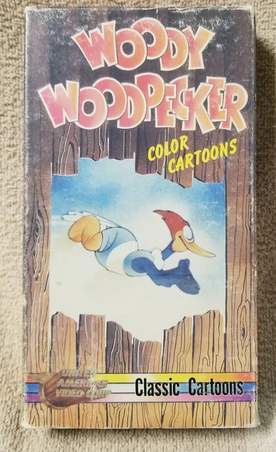 Cartoon Carnival Vhs Tape Classic Cartoons Woody Woodpecker Friends
