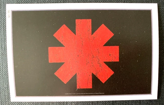 RED HOT CHILI Peppers Logo Rare Trading Rookie Card Collector EUR PicClick FR