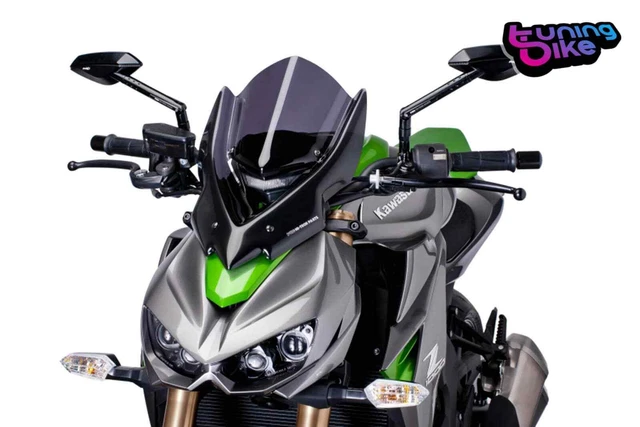 PUIG CUPOLINO NAKED N G Touring Per Kawasaki Z1000R 17 20 Fume Scuro