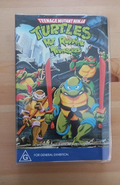 TEENAGE MUTANT NINJA Turtles Hot Rodding Teenagers VHS PAL EUR PicClick FR