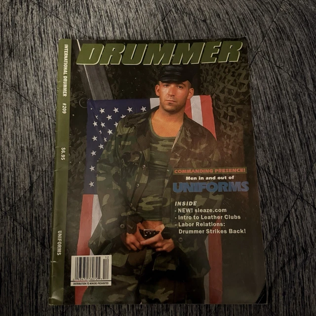 DRUMMER GAY INTEREST Beefcake Modeling Magazine 1998 7 33 PicClick UK