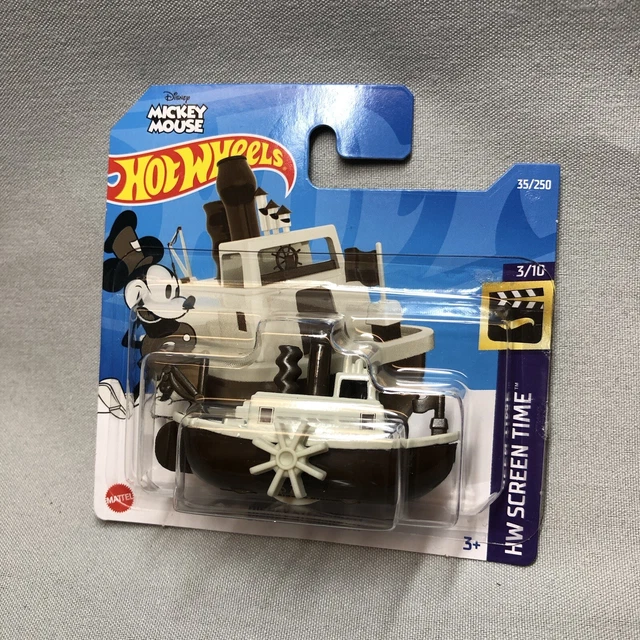 HOT WHEELS DISNEY Steamboat Mickey Mouse HW Screen Time HCT