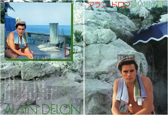 Alain Delon Shirtless Jpn Picture Clippings Sheets Nh U