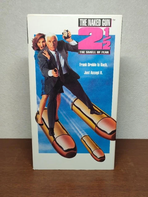 LESLIE NIELSEN NAKED Gun ½ Smells of Terror VHS Rare Comedy