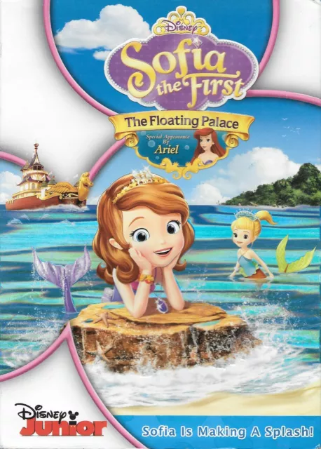 Disney Junior Sofia The First The Floating Palace Animated Dvd With