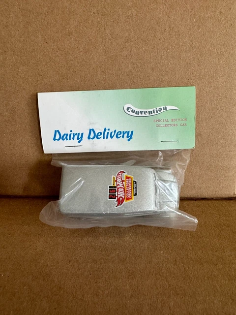 Hot Wheels Th Annual Collectors Convention Dairy Delivery Silver A Picclick Uk