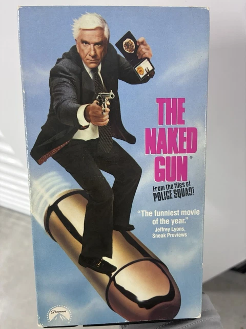 THE NAKED GUN VHS Tape 1988 From The Files Of Police Squad 9 13