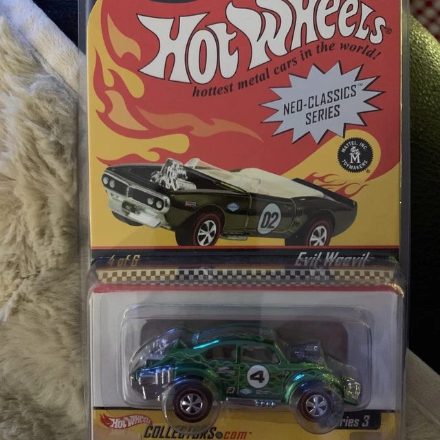 HOT WHEELS RLC Evil Weevil Neo Classics Red Lines Pneus Series EUR 33