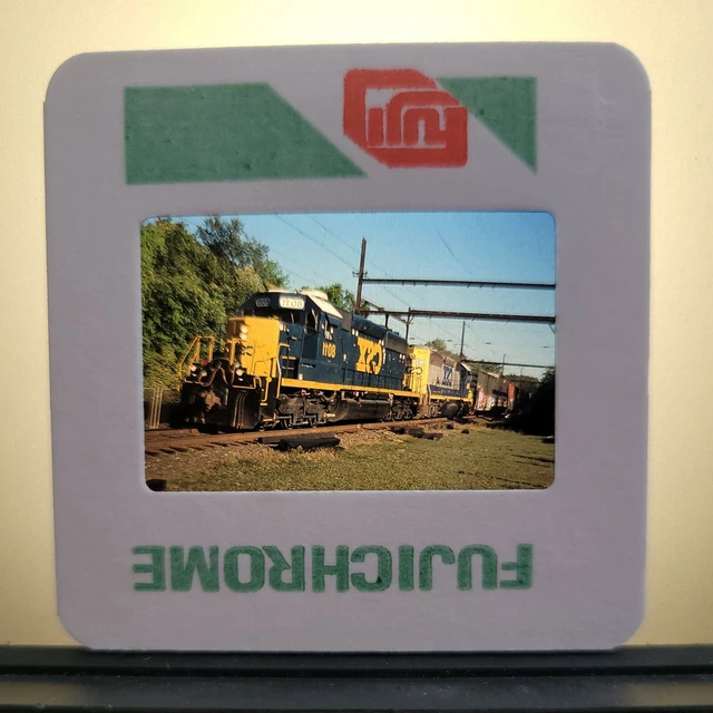 ORIGINAL SLIDE CSX Train SD S Photo Amateur EUR PicClick DE