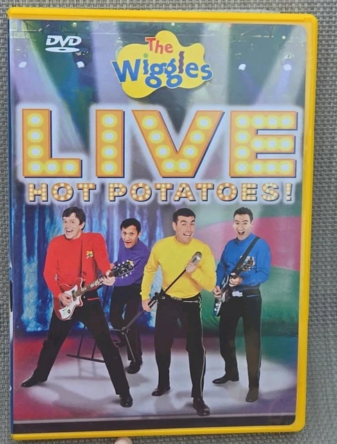 THE WIGGLES LIVE Hot Potatoes DVD 2004 Dorothy Red Car Captain