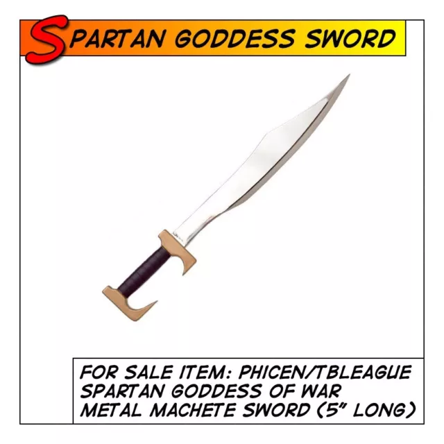 Phicen Tbleague Hot Spartan Goddess Of War Metal Sword For Scale Toys Picclick