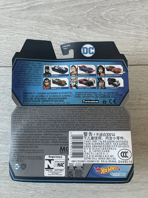 Rare Robin T Hot Wheels Dc Comics Character Car Us Canada Import Batman Picclick Uk