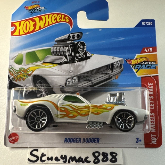 HOT WHEELS RODGER DODGER Netflix HW Lets Race Combine Postage PicClick UK