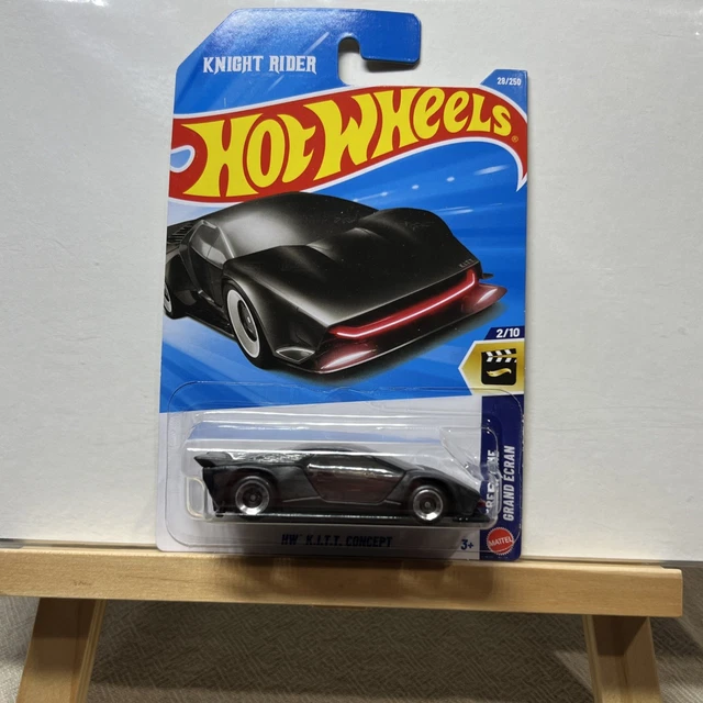 HOT WHEELS B Case HW K I T T Concept Black Knight Rider Screen