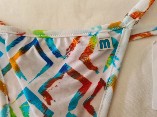 NEW WICKED WEASEL 449 Pick A Print Sheer Vision Bikini Bottom Medium