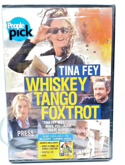 Whiskey Tango Foxtrot Dvd Tina Fey Margot Robbie Martin Freeman Josh
